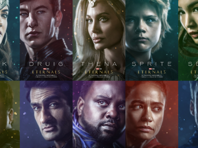 Nuevos pósters individuales de los personajes de ‘ETERNALS’ de Marvel Studios